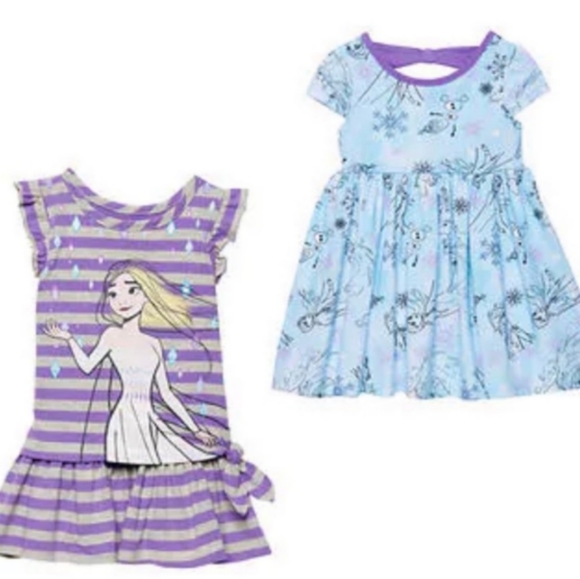 Disney Frozen Elsa Dress Sets - Picture 1 of 5